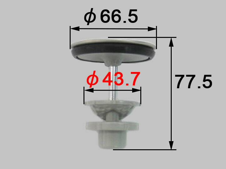 LIXIL（INAX）　ヘアーキャッチャー付き排水栓マグネット付　【品番：LF-GR-HC】●
