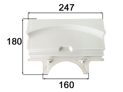 LIXIL（INAX）　目皿　ライトグレー　【品番：M-FA（24）/N66-K】◯