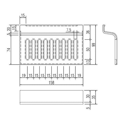 LIXIL（INAX）　排水目皿　アイボリー　【品番：M-FA（3）/L11】◯