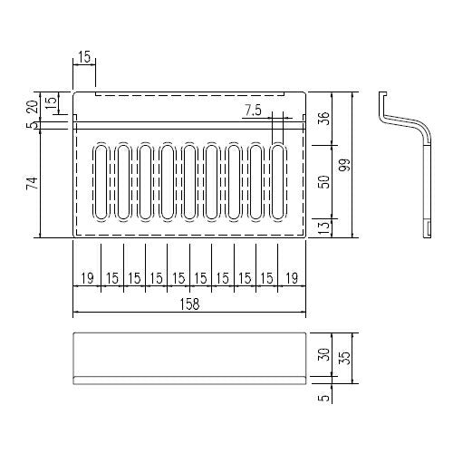 LIXIL（INAX）　排水目皿　アイボリー　【品番：M-FA（3）/L11】◯