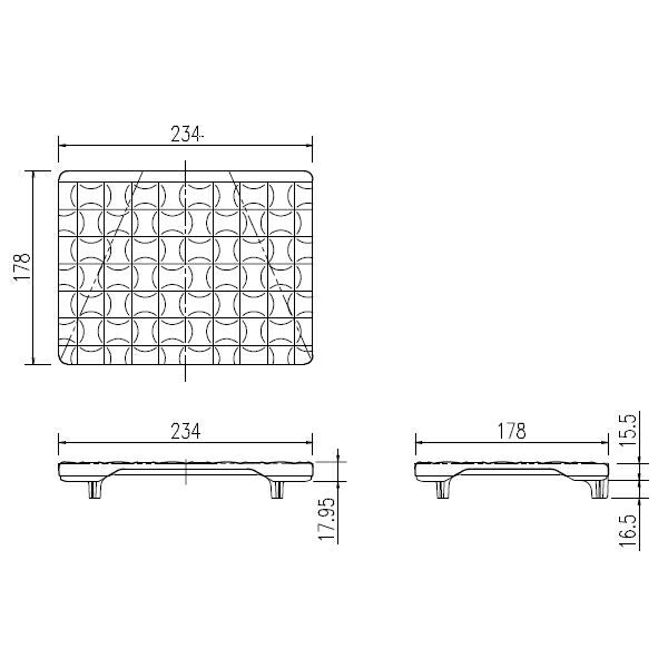 LIXIL（INAX）　排水目皿　グラニットブラウン　【品番：M-FA（31）/FG102】