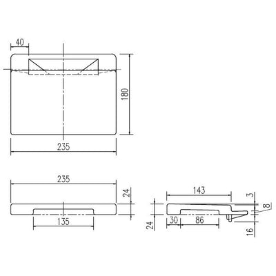 LIXIL（INAX）　排水目皿　ダークグレー　【品番：M-FA（32）/N501】