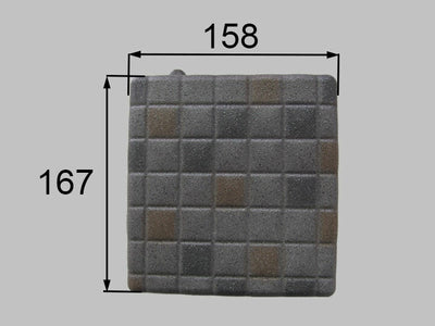 LIXIL（INAX）　排水目皿　モザイクグレー　【品番：M-FA（36）V/FG201】