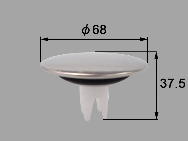 LIXIL（INAX）　プッシュワンウエイ排水栓密閉フタ　【品番：B21-SVAR2（68）】◯