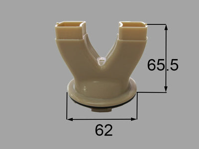 LIXIL（INAX）　Y字パイプ　【品番：ETK-47（2）】●