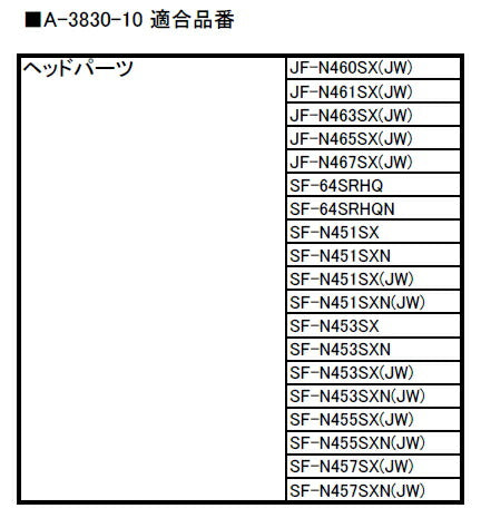 LIXIL（INAX）　ヘッドパーツ　【品番：A-3830-10】◯
