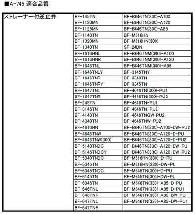 【メール便対応】LIXIL（INAX）　ストレーナー付水抜式逆止弁（湯側）　【品番：A-745】
