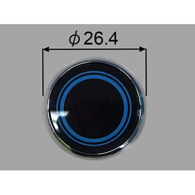 【メール便対応】LIXIL（INAX）　表示ボタン（青）　【品番：63-29（C）（1P）】