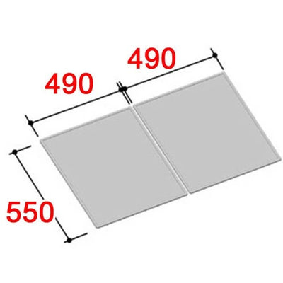 LIXIL（INAX）　組フタ　【品番：YFK-1055B（1）】