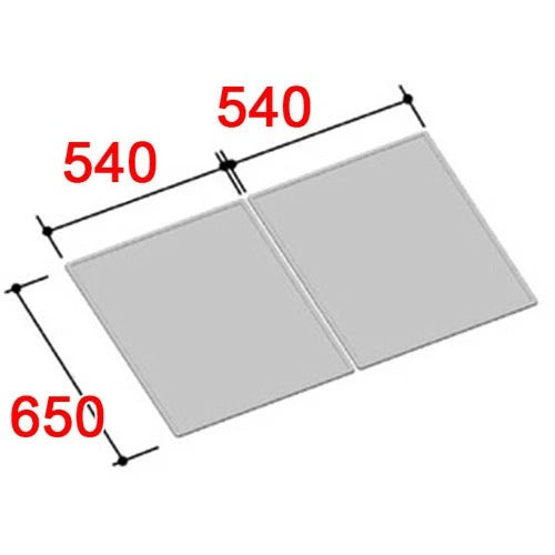 LIXIL（INAX）　組フタ　【品番：YFK-1165B（1）】