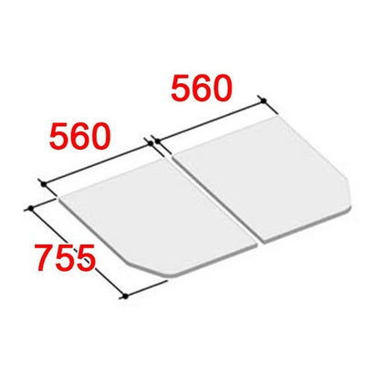 LIXIL（INAX）　組フタ　【品番：YFK-1176B（6）-D2】