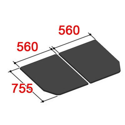 LIXIL（INAX）　組フタ　【品番：YFK-1176B（6）-D2/K】