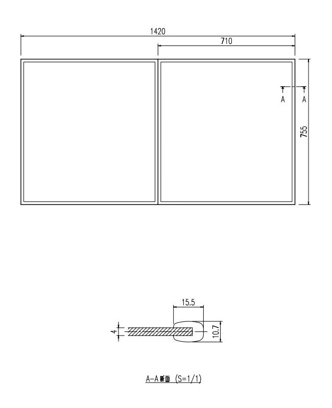 LIXIL（INAX）　組フタ　【品番：YFK-1476B（3）】