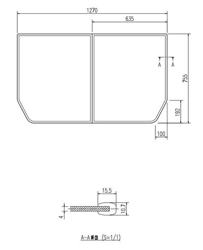 LIXIL（INAX）　組フタ　【品番：YFK-1376B（5）】●