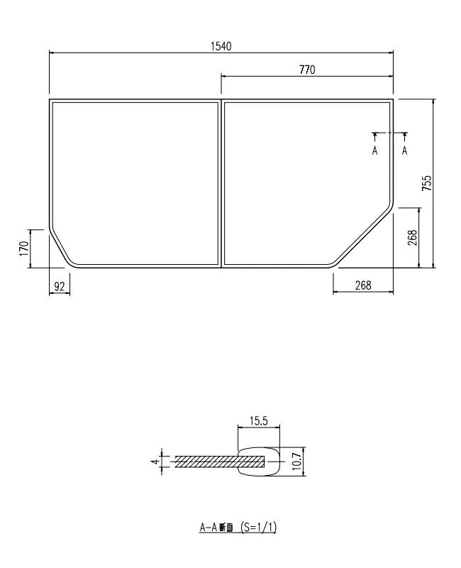 LIXIL（INAX）　組フタ　【品番：YFK-1576B（5）R】