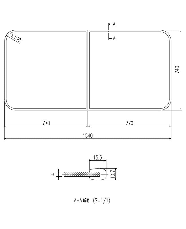 LIXIL（INAX）　組フタ　【品番：YFK-1574B（1）】