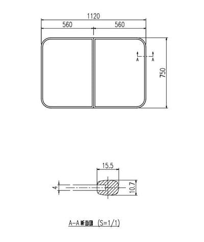 LIXIL（INAX）　組フタ　【品番：YFK-1175B（10）】