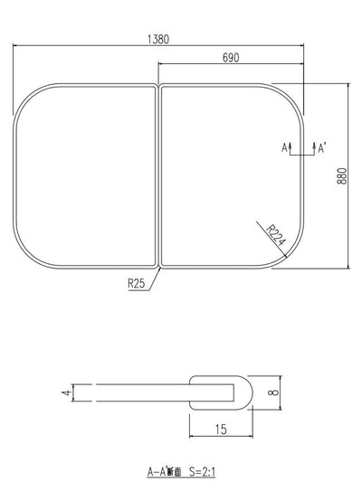 LIXIL（INAX）　組フタ　【品番：YFK-1490B-K】