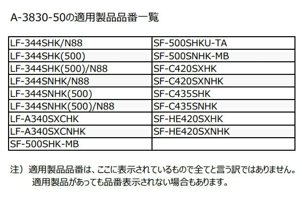 LIXIL（INAX）　シングルレバーヘッドパーツ部　【品番：A-3830-50】◯