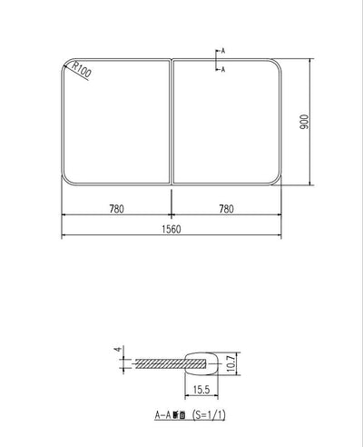 LIXIL（INAX）　組フタ　【品番：YFK-1690B（1）】