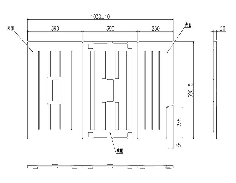 LIXIL（INAX）　組フタ　【品番：TB-110SKR】