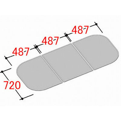 LIXIL（INAX）　組フタ　【品番：YFK-1575C（1）】