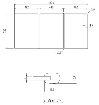 LIXIL（INAX）　組フタ　【品番：YFK-1575C（2）】