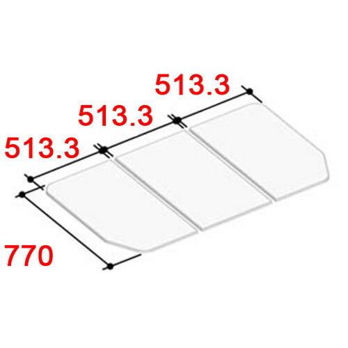 LIXIL（INAX）　組フタ　【品番：YFK-1577C（1）-D2】●