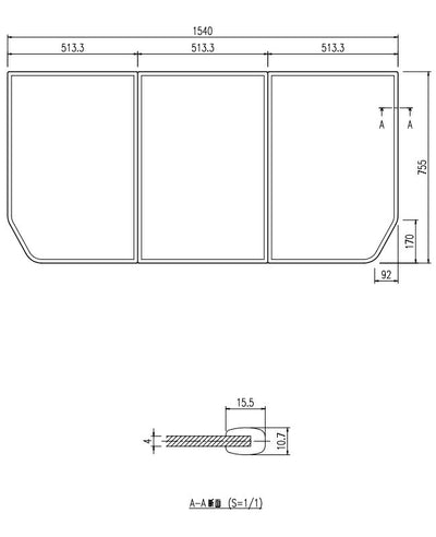 LIXIL（INAX）　組フタ　【品番：YFK-1576C（3）】●