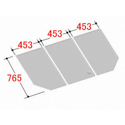 LIXIL（INAX）　組フタ　【品番：YFK-1477C（1）】