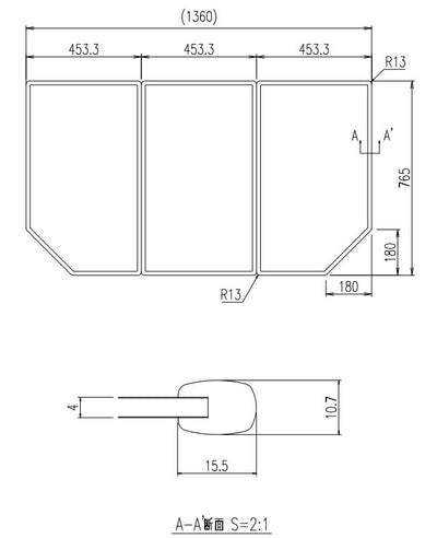 LIXIL（INAX）　組フタ　【品番：YFK-1477C（1）】