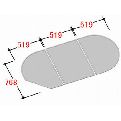 LIXIL（INAX）　組フタ　【品番：YFK-1680C（3）】