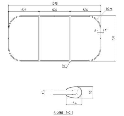 LIXIL（INAX）　組フタ　【品番：YFK-1680C（4）】