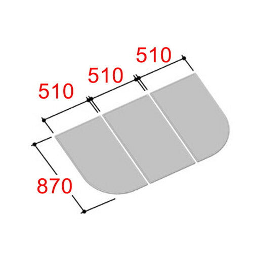 LIXIL（INAX）　組フタ　【品番：YFK-1594C（2）】