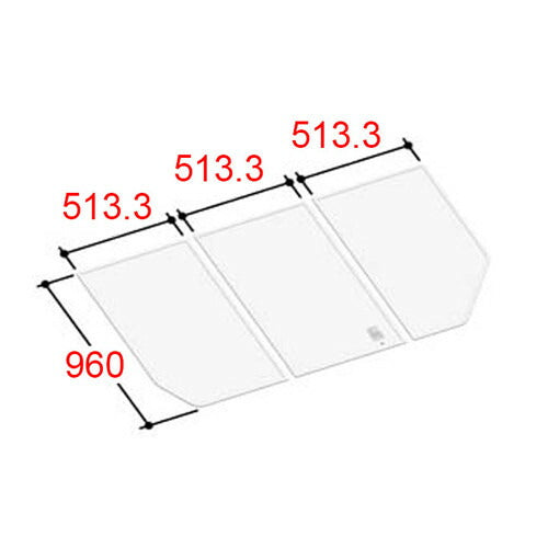 LIXIL（INAX）　組フタ　【品番：YFK-1596C（3）】