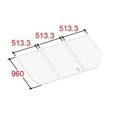 LIXIL（INAX）　組フタ　【品番：YFK-1596C（1）】