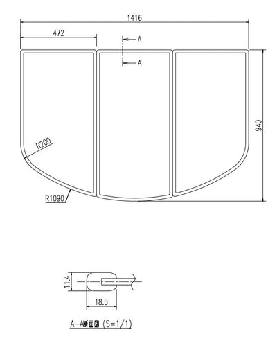 LIXIL（INAX）　組フタ　【品番：YFK-1694C（1）】