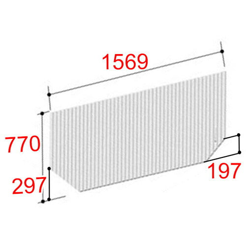 LIXIL（INAX）　巻きフタ　【品番：BL-SC77157-L】●