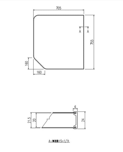 LIXIL（INAX）　腰掛用フタ　【品番：YFK-0776A（3）R-D】