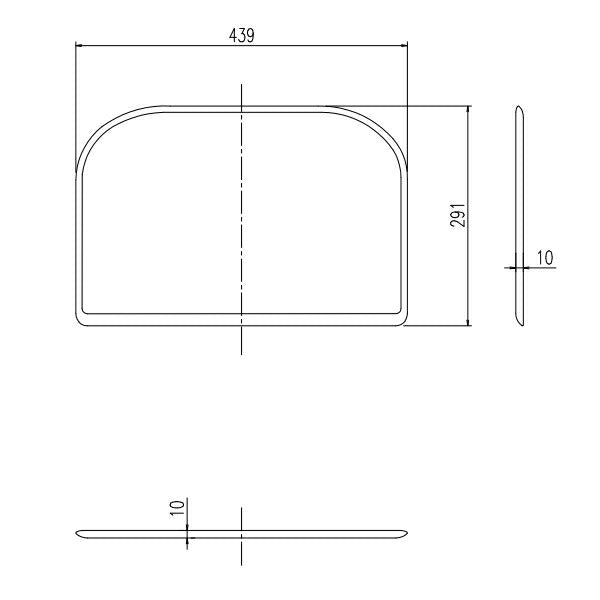 LIXIL（INAX）　クッション　アイボリー　【品番：CCB-3/B】