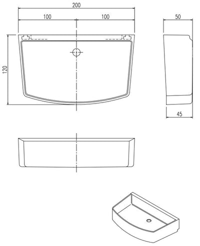 LIXIL（INAX）　収納棚　【品番：NT-200A（1）】○