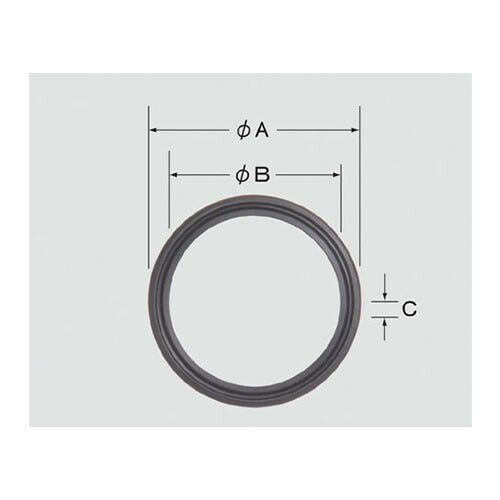【メール便対応】LIXIL（INAX）　吐水口自在Uパッキン　【品番：50-2202】