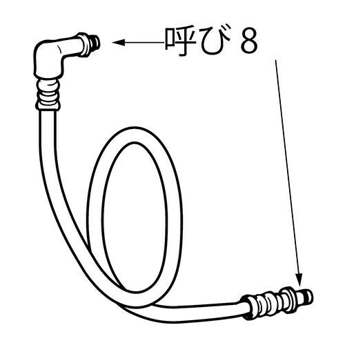 LIXIL（INAX）　本体給水ホース　【品番：CWA-28D】
