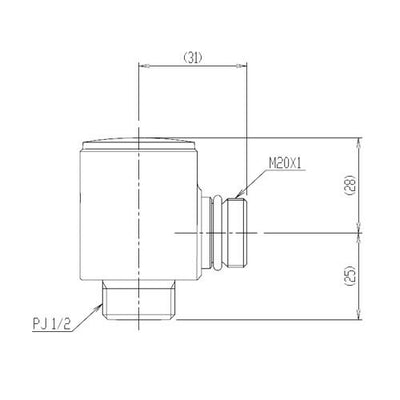 LIXIL（INAX）　シャワーエルボ　【品番：A-10314】●