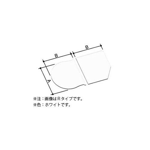 LIXIL（INAX）　薄型保温組フタ 1600ハイバックワイド浴槽用/L勝手用（デッキ水栓有）　レザー調ブラック　【品番：YFK-1594B（2）L-D2/K】