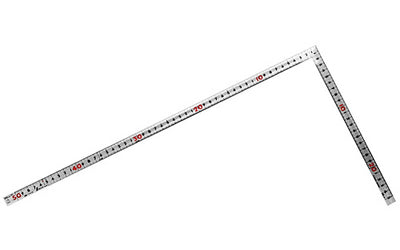 シンワ測定　曲尺同厚 シルバー 50cm/1尺6寸 併用目盛 名作　【品番：10639】