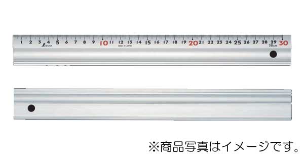 シンワ測定　アルミ直尺 スーパーアル助 60cm コルク板付属　【品番：65378】