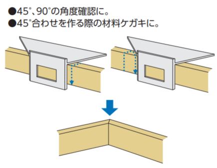 シンワ測定　台形止型定規 アルミ　【品番：62114】