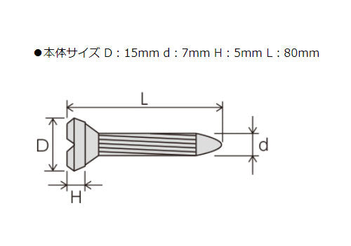 シンワ測定　コノエネイル No.3 ミニパック 5本入　【品番：76941】