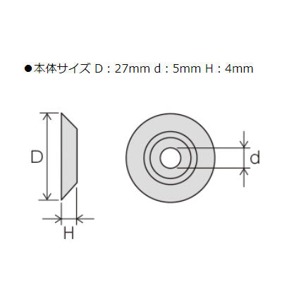 シンワ測定　コノエダブル 2赤 ミニパック 20ヶ入　【品番：76946】